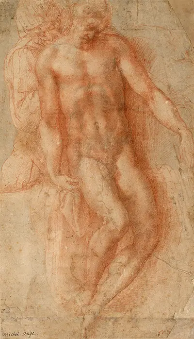Studien Zeichnungen für Pieta Michelangelo